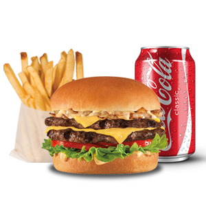 1/2 Pounder Burger Meal